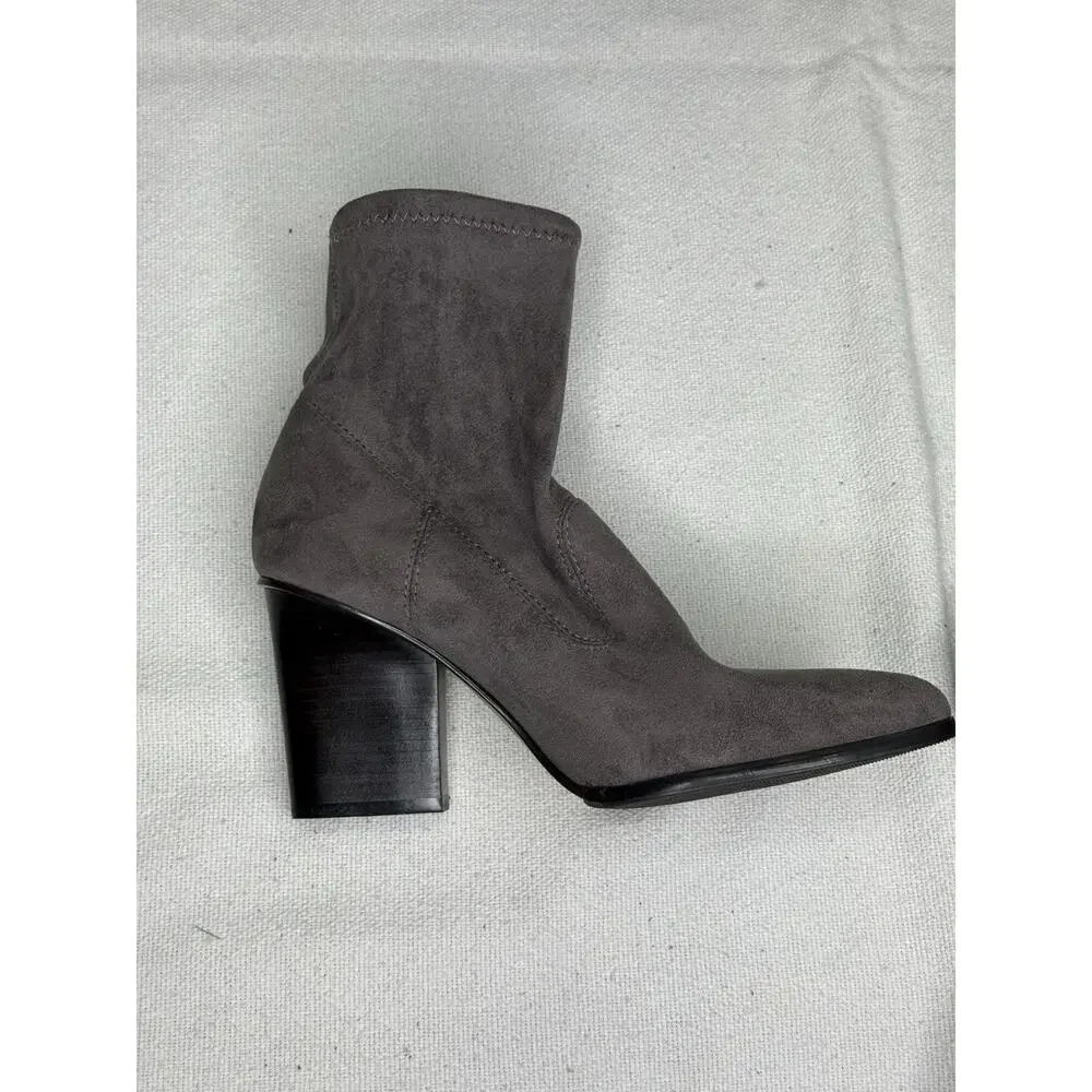 Donald J Pliner Gray Suede Ankle Booties Boot Size 6 M Boots